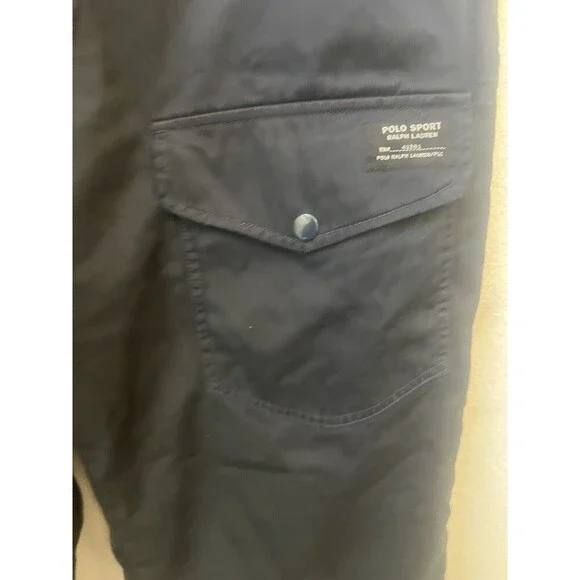 POLO SPORT RALPH LAUREN SOLID NAVY SNOWPANTS SIZE M (L11) - Picture 2 of 6